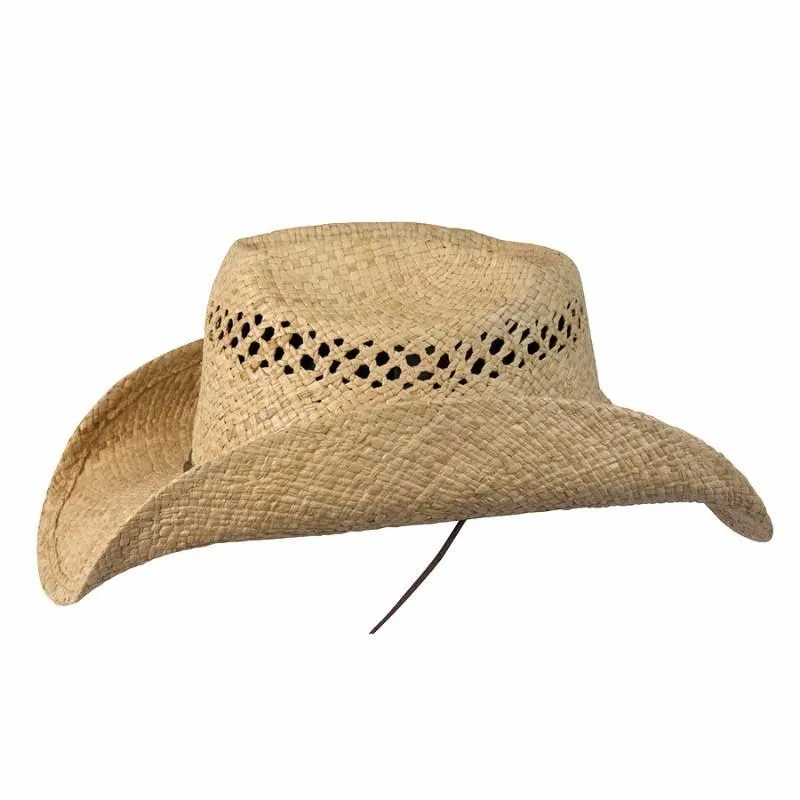 Conner Jasper Western Raffia Straw Hat