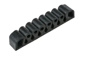 RS PRO Black Rubber Cable Retainer